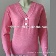 OEM-Design knited 100% Kaschmir Frauen Kaschmir-Pullover